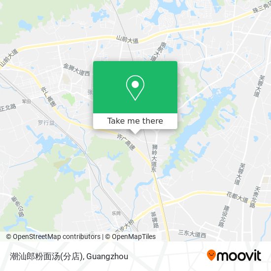 潮汕郎粉面汤(分店) map