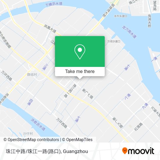 珠江中路/珠江一路(路口) map