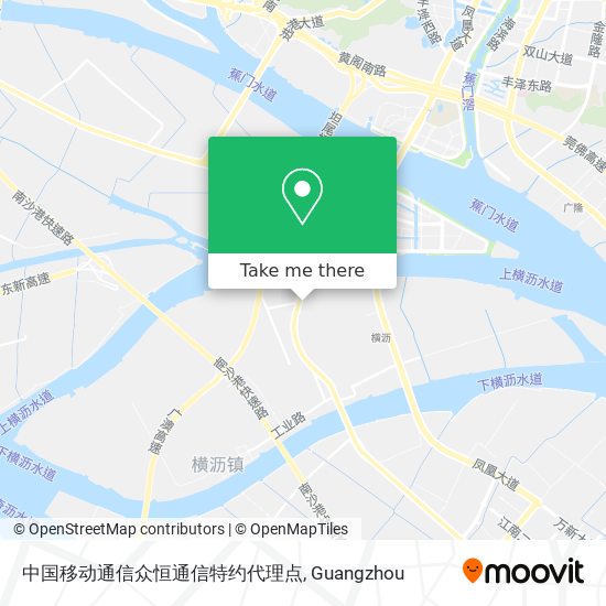 中国移动通信众恒通信特约代理点 map