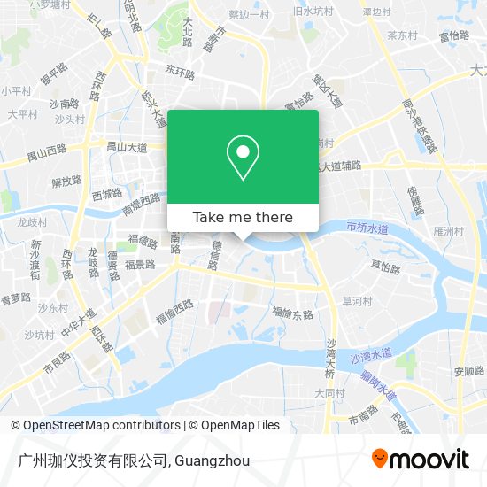 广州珈仪投资有限公司 map