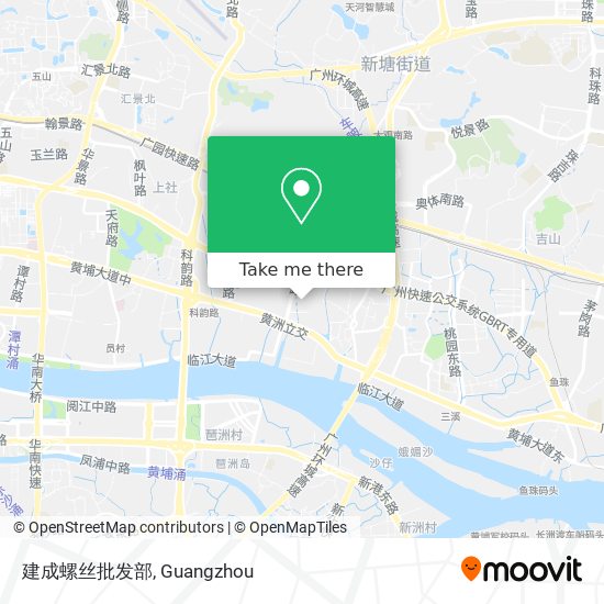 建成螺丝批发部 map