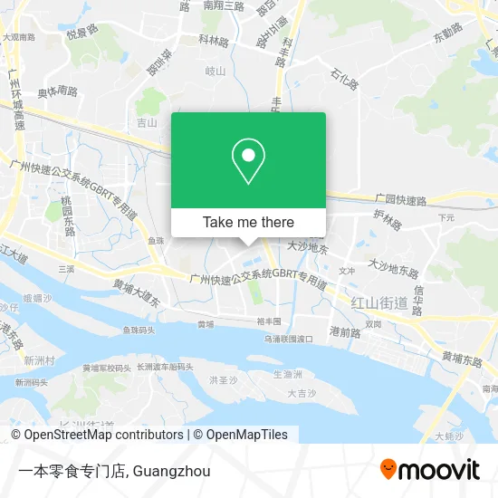 一本零食专门店 map