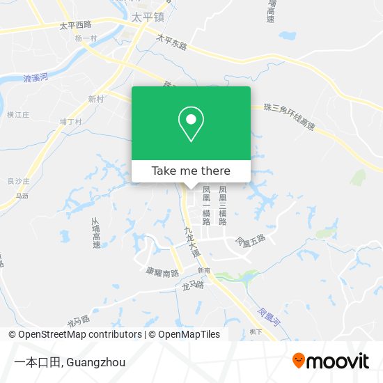 一本口田 map
