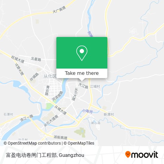 富盈电动卷闸门工程部 map