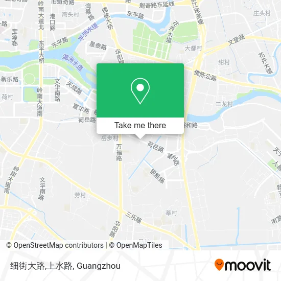 细街大路,上水路 map