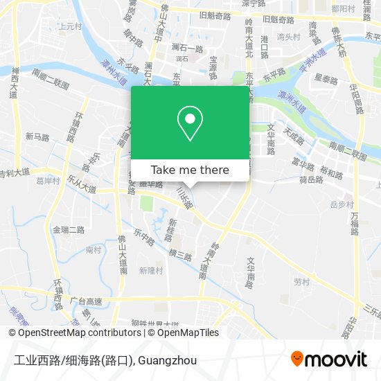 工业西路/细海路(路口) map