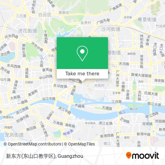 新东方(东山口教学区) map