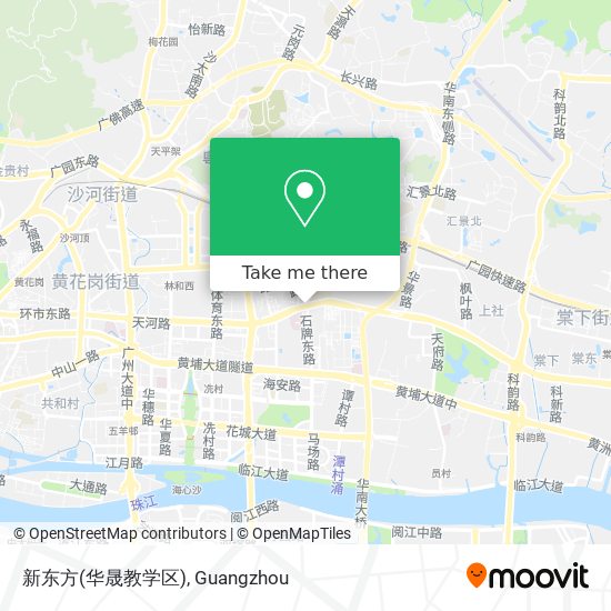 新东方(华晟教学区) map