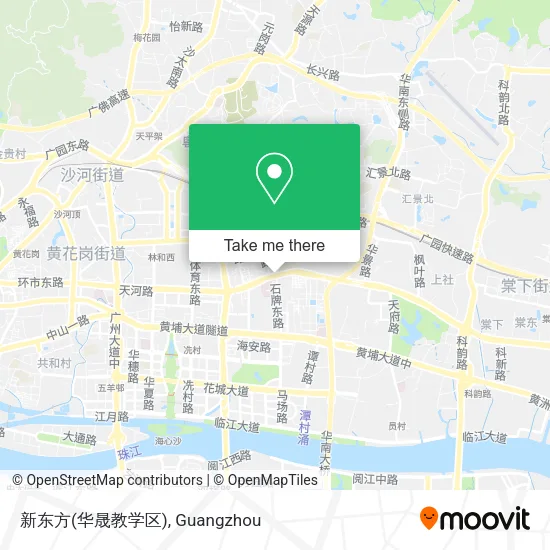 新东方(华晟教学区) map
