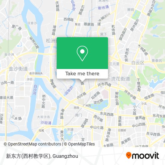 新东方(西村教学区) map