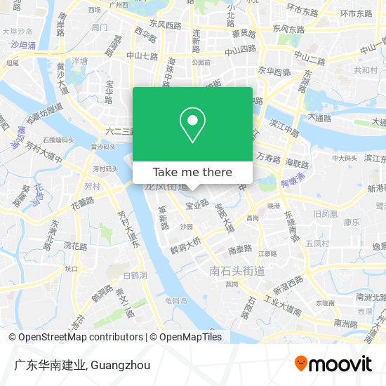 广东华南建业 map