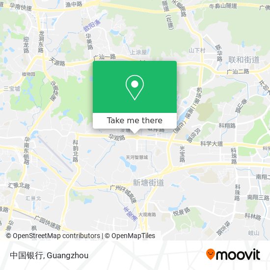 中国银行 map