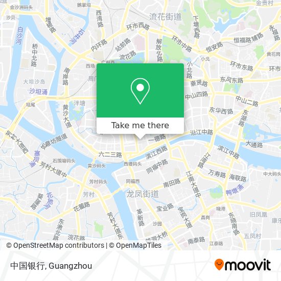 中国银行 map