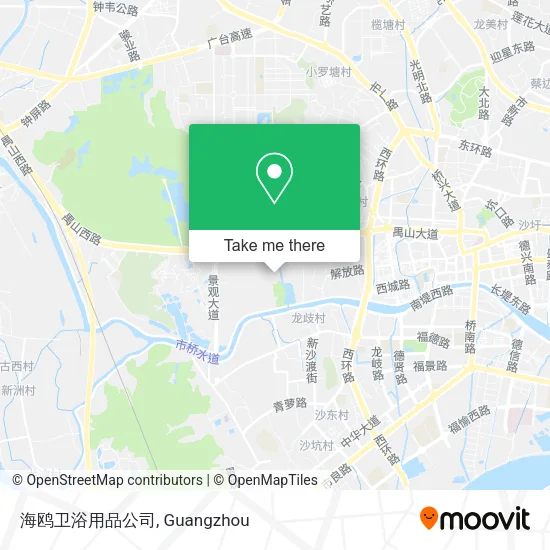 海鸥卫浴用品公司 map