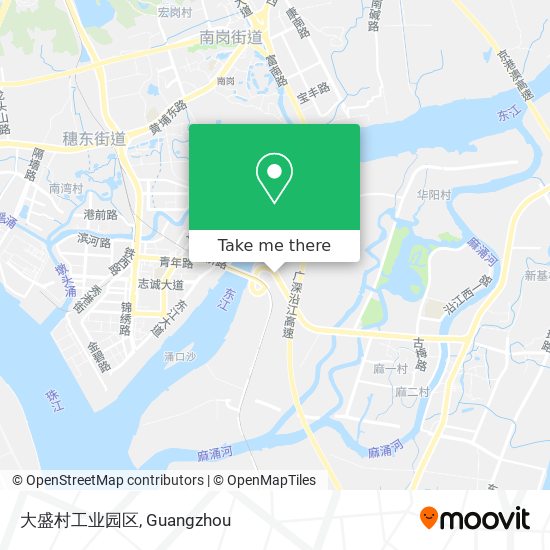 大盛村工业园区 map