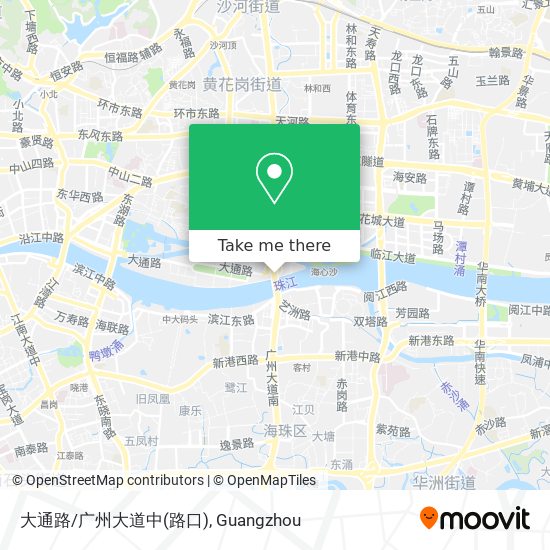 大通路/广州大道中(路口) map