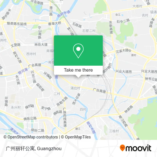 广州丽轩公寓 map