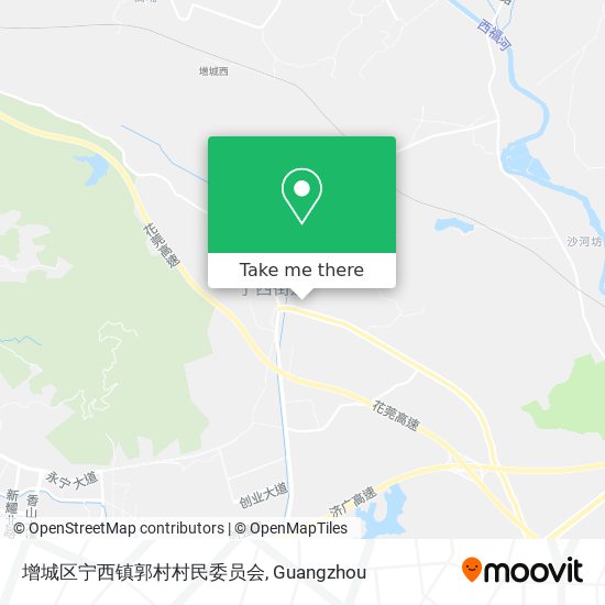 增城区宁西镇郭村村民委员会 map