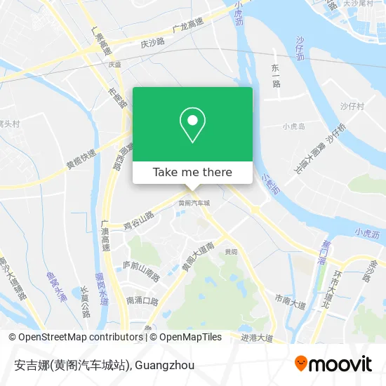 安吉娜(黄阁汽车城站) map