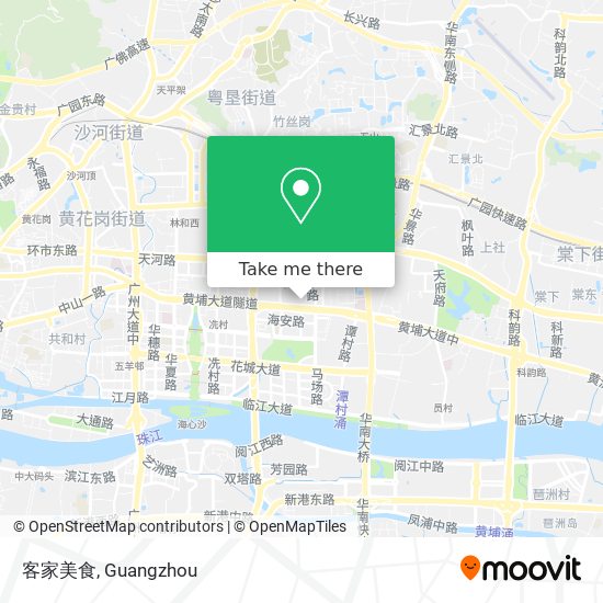 客家美食 map