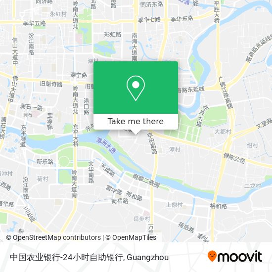 中国农业银行-24小时自助银行 map