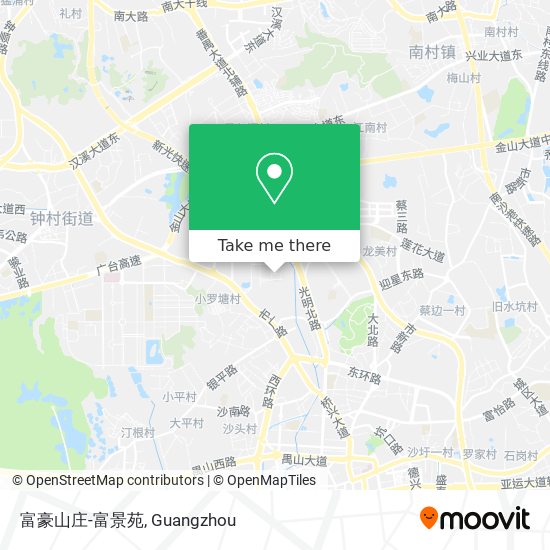 富豪山庄-富景苑 map