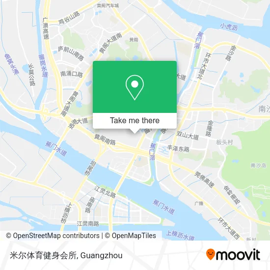 米尔体育健身会所 map