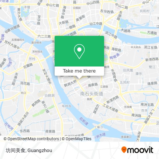坊间美食 map