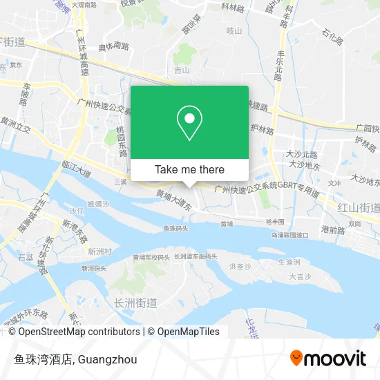 鱼珠湾酒店 map