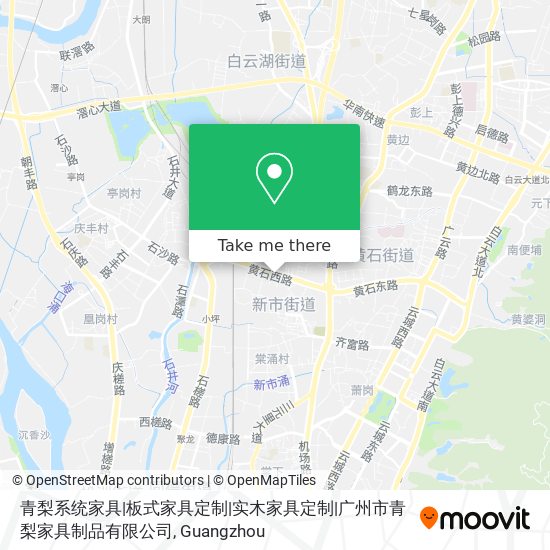 青梨系统家具|板式家具定制|实木家具定制|广州市青梨家具制品有限公司 map