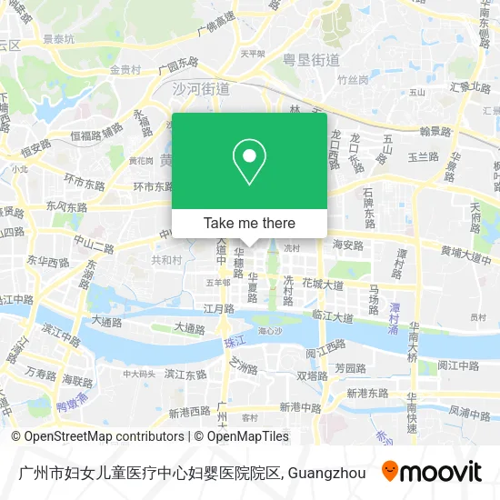 广州市妇女儿童医疗中心妇婴医院院区 map