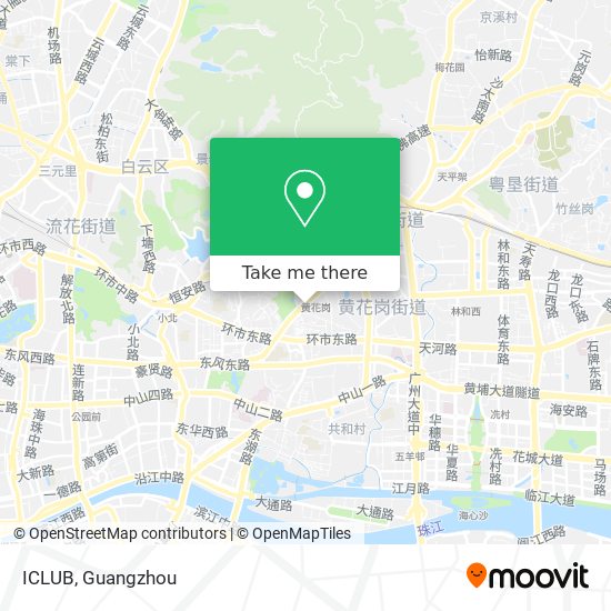 ICLUB map