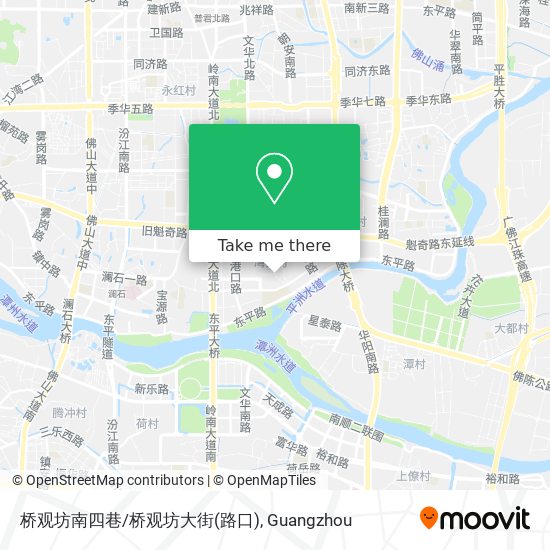桥观坊南四巷/桥观坊大街(路口) map
