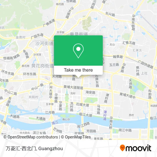 万菱汇-西北门 map