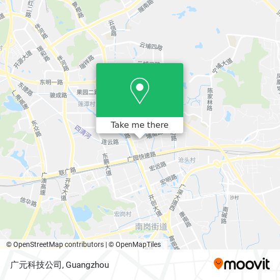 广元科技公司 map