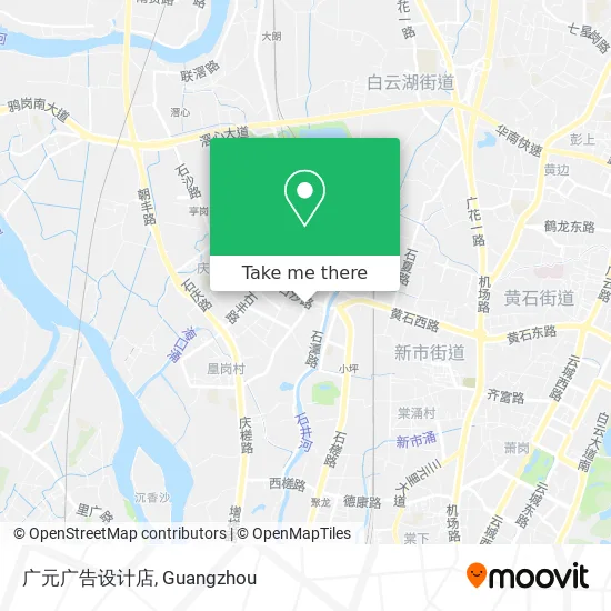 广元广告设计店 map