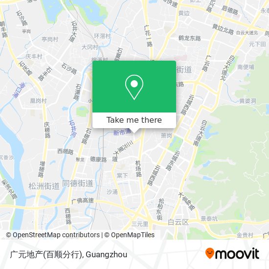 广元地产(百顺分行) map
