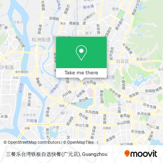 三餐乐台湾铁板自选快餐(广元店) map