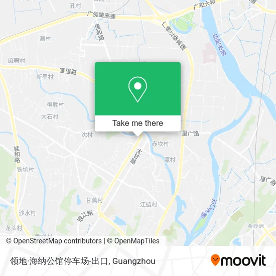 领地·海纳公馆停车场-出口 map