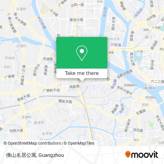 佛山名居公寓 map
