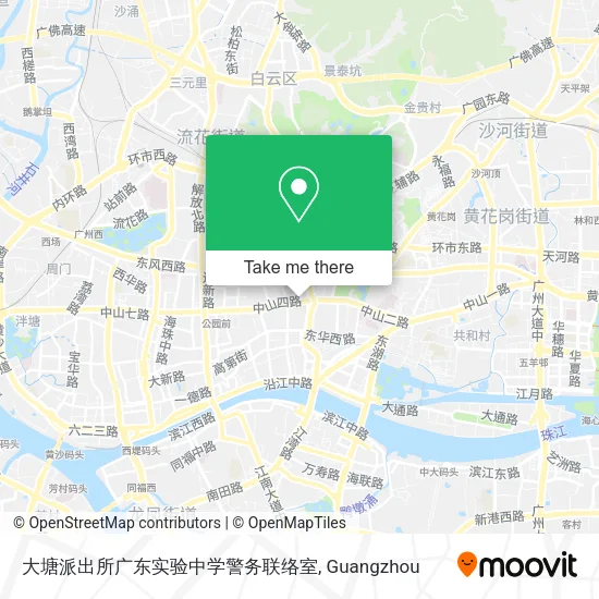 大塘派出所广东实验中学警务联络室 map