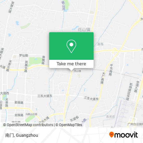 南门 map