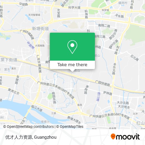 优才人力资源 map
