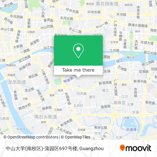 中山大学(南校区)-蒲园区697号楼 map