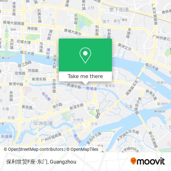 保利世贸F座-东门 map