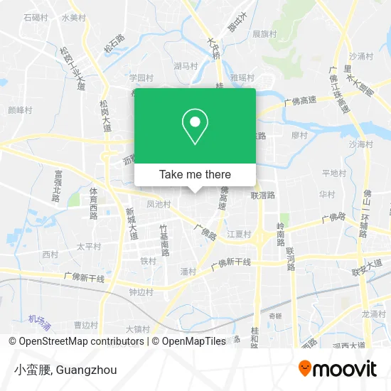 小蛮腰 map