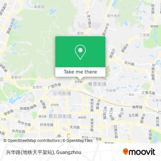 兴华路(地铁天平架站) map