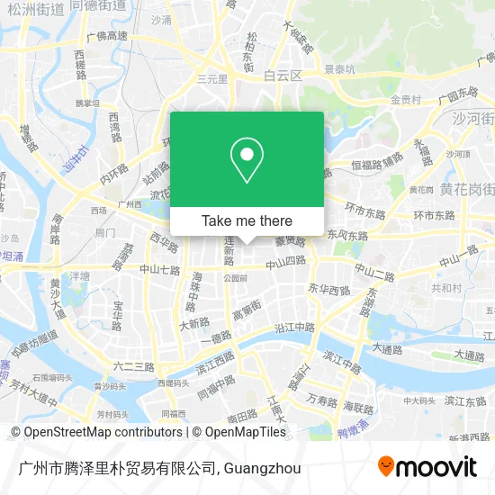 广州市腾泽里朴贸易有限公司 map