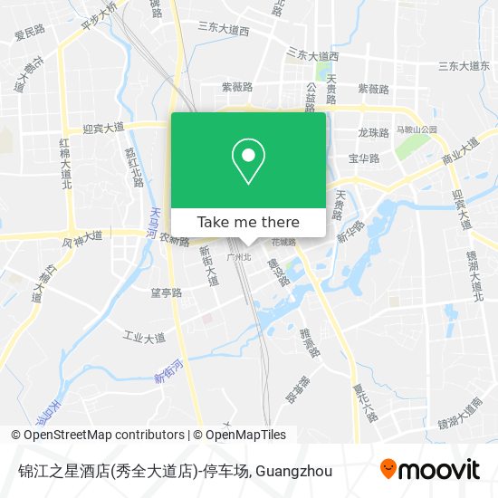 锦江之星酒店(秀全大道店)-停车场 map
