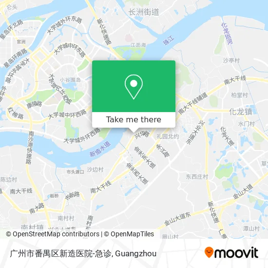 广州市番禺区新造医院-急诊 map